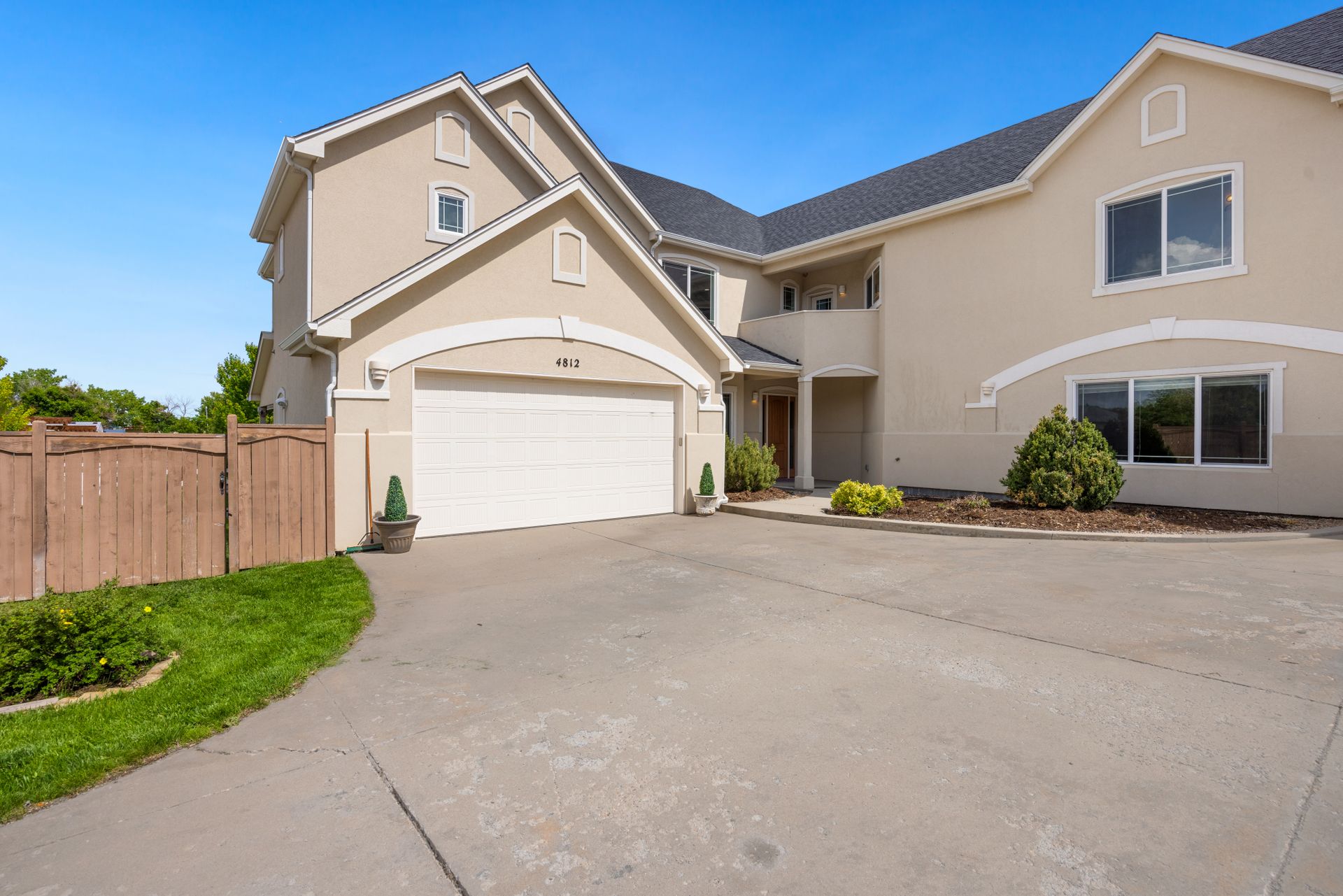 Illustrative stock photo of a suburban home exterior